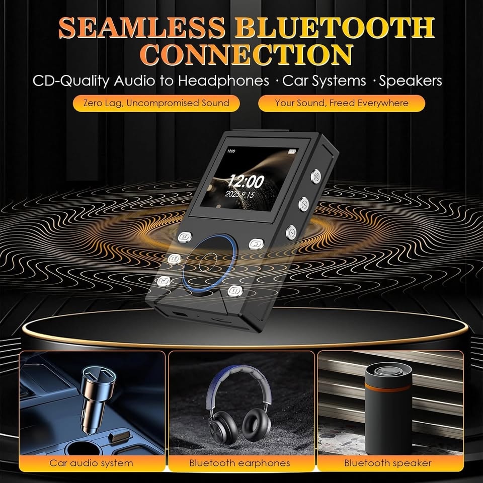 HiFi MP3 Player w/ 64GB MicroSD Card - photo 4
