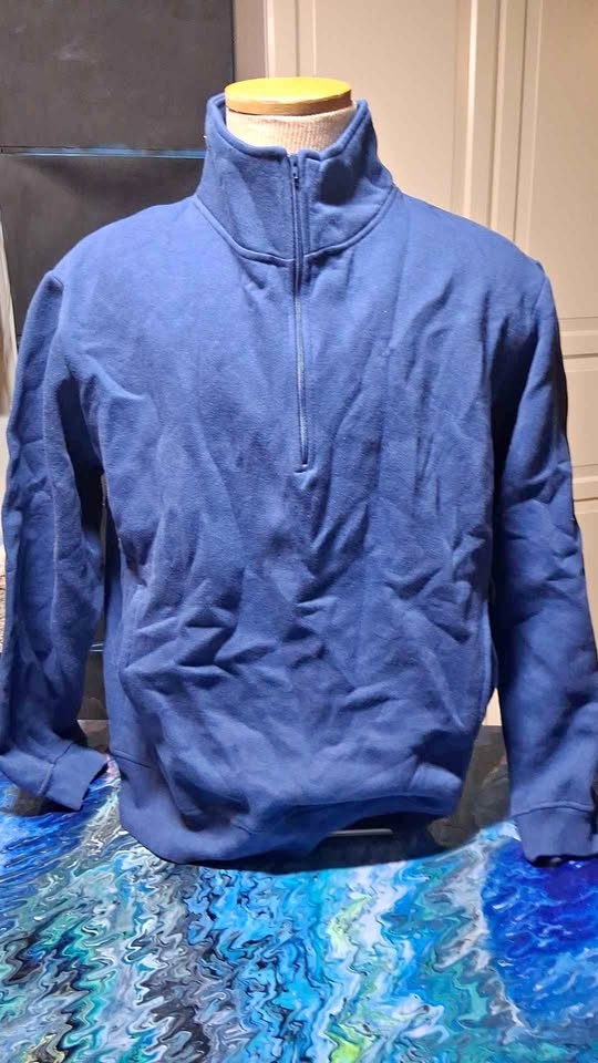 New quarter zip sweater