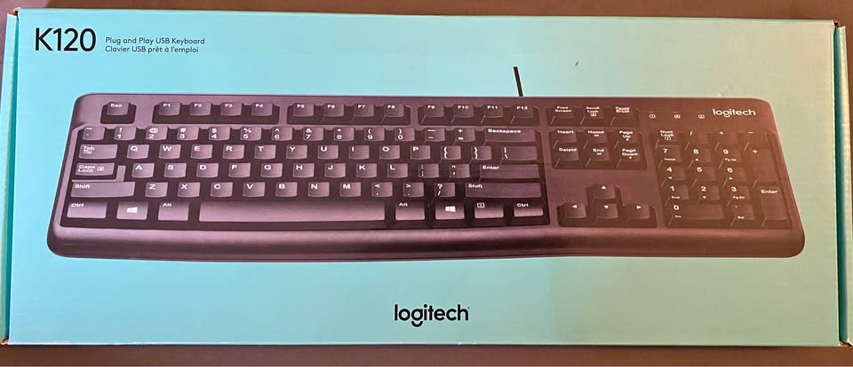 Logitech K120 Wired Keyboard