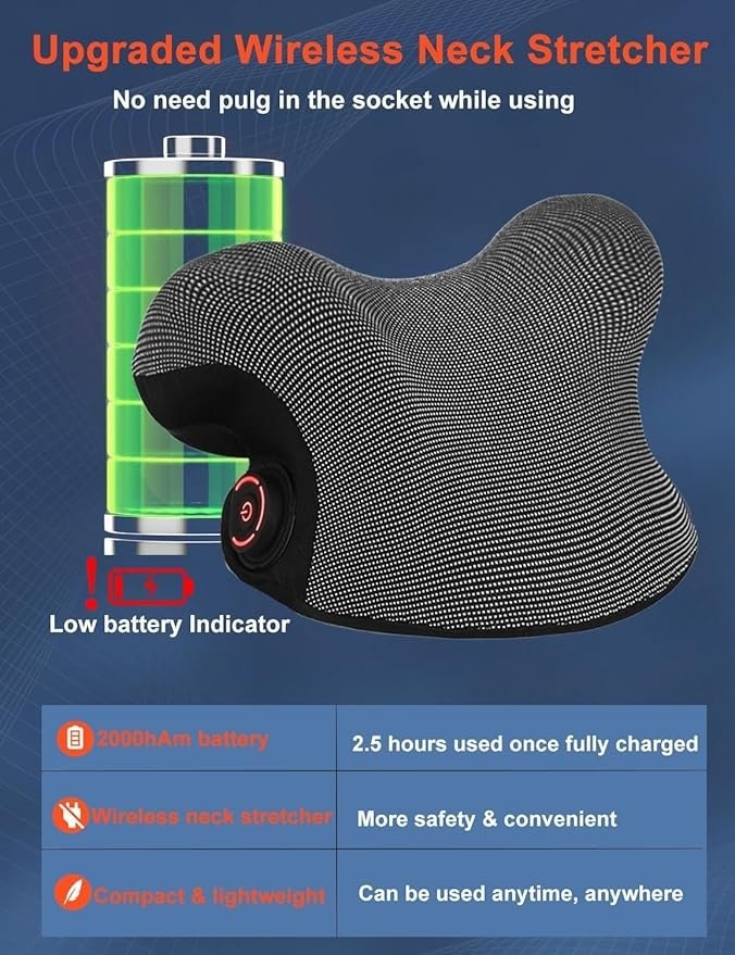 Wireless Heated Neck Pillow - photo 4