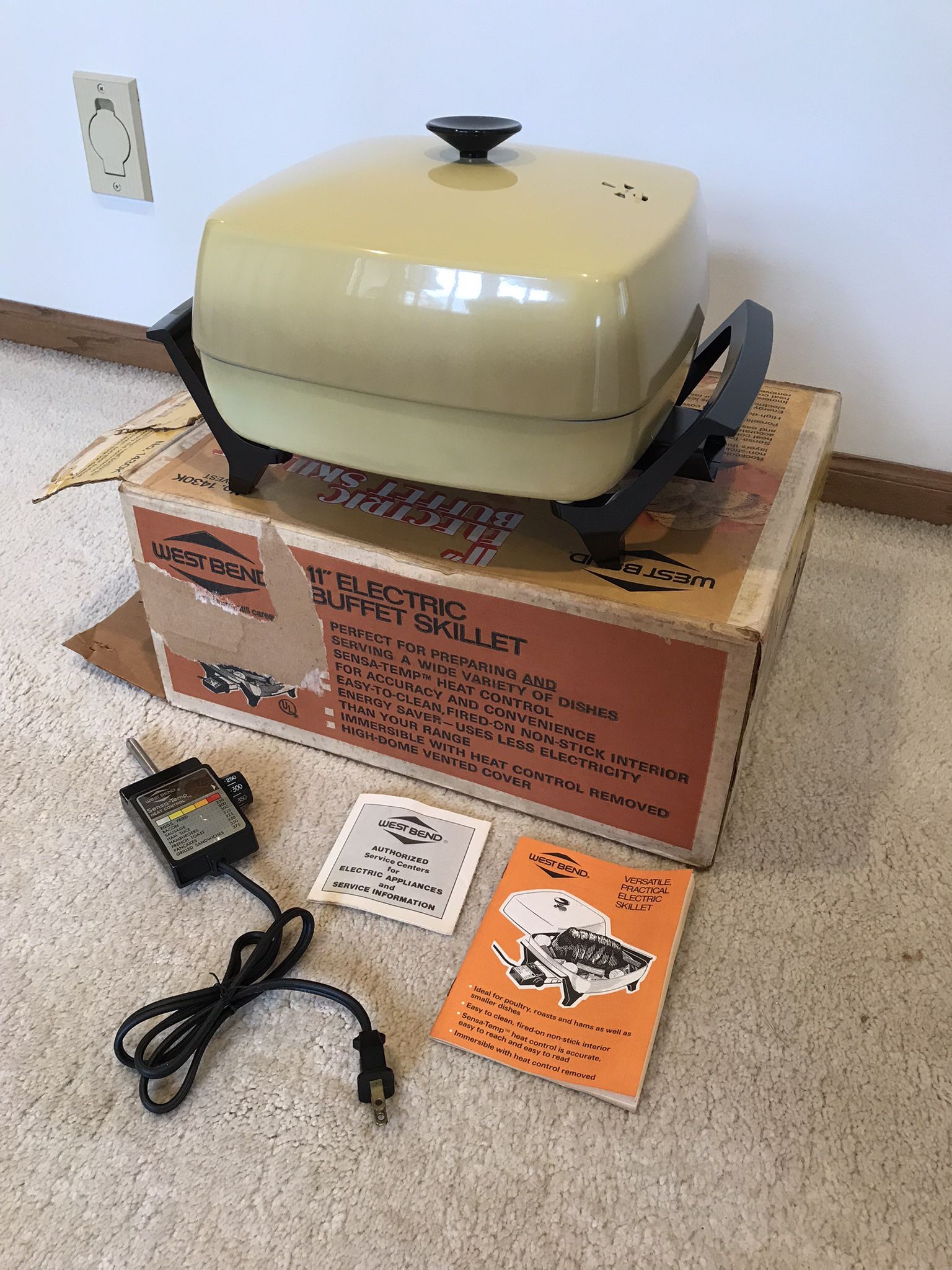Vintage West Bend 11 Inch Skillet