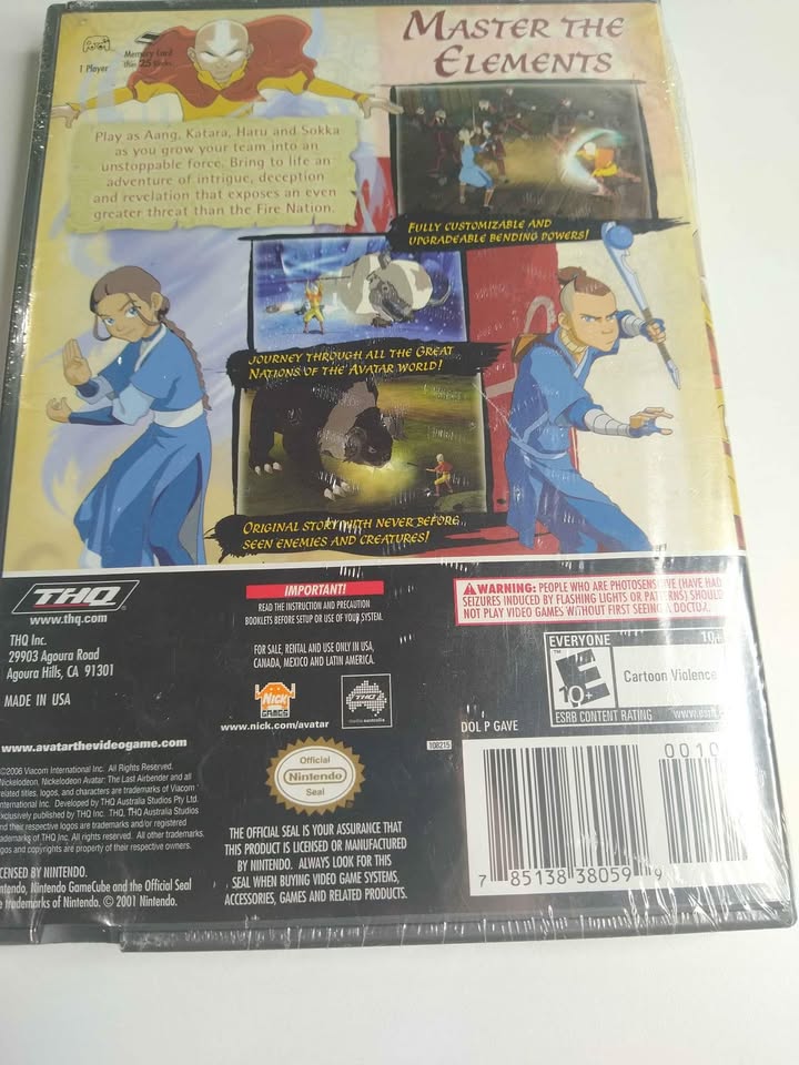 Avatar the last Airbender GameCube - photo 2
