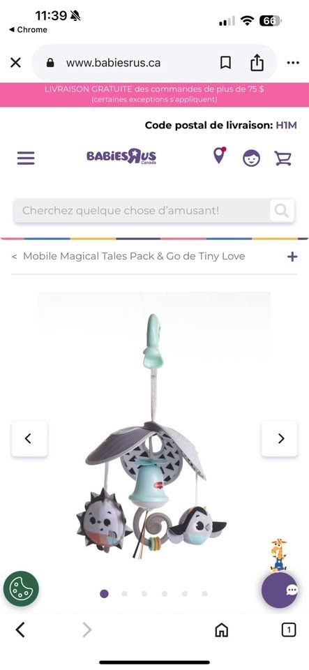 Mobile pack n play tiny love - photo 4