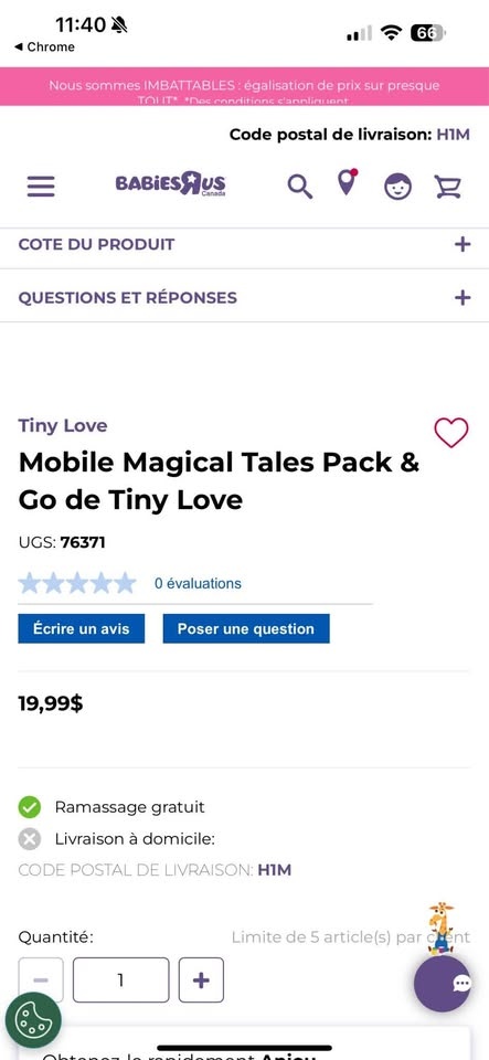 Mobile pack n play tiny love - photo 5