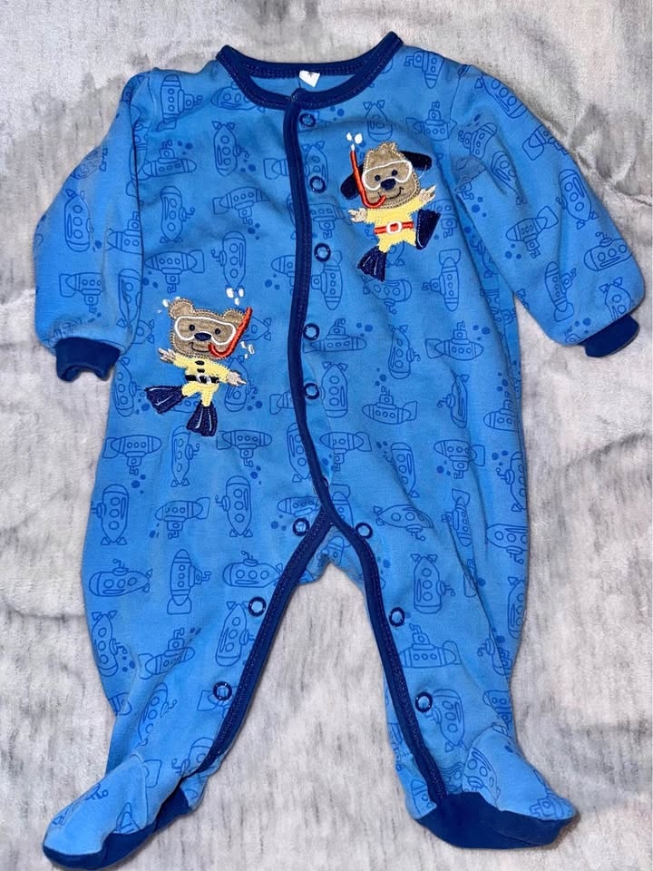 Pekkle Pajamas - Snap Closure - 3 Months