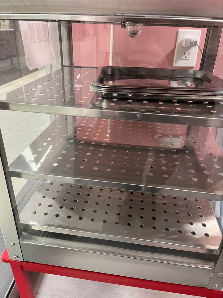 20" Commercial Food Warmer - 3-Tier LED Lighting - photo 3