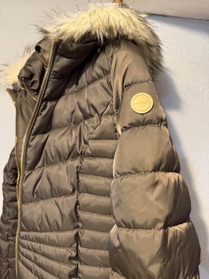 Laundry Green Olive Down Jacket, Size M - photo 3