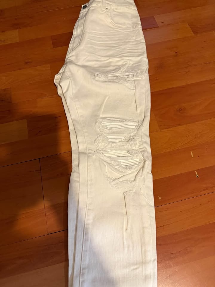 Get Me Fly White Denim Jeans, size 36 - photo 4