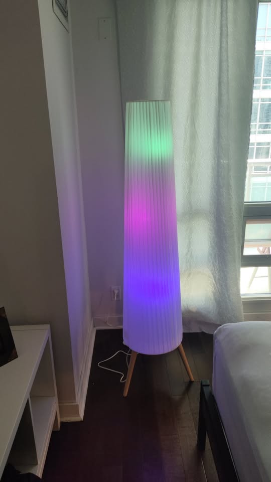 Ikea floor lamp + 3x RGBW smart bulbs (Google/Alexa Compatible) - photo 3
