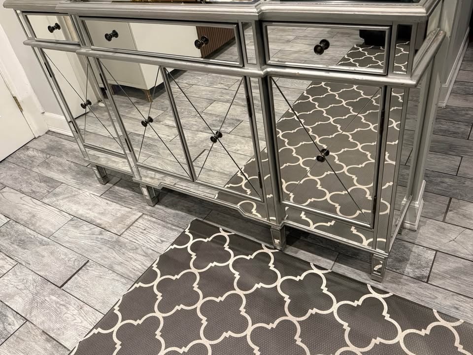 Glass Mirrored Accent Consoles - photo 2