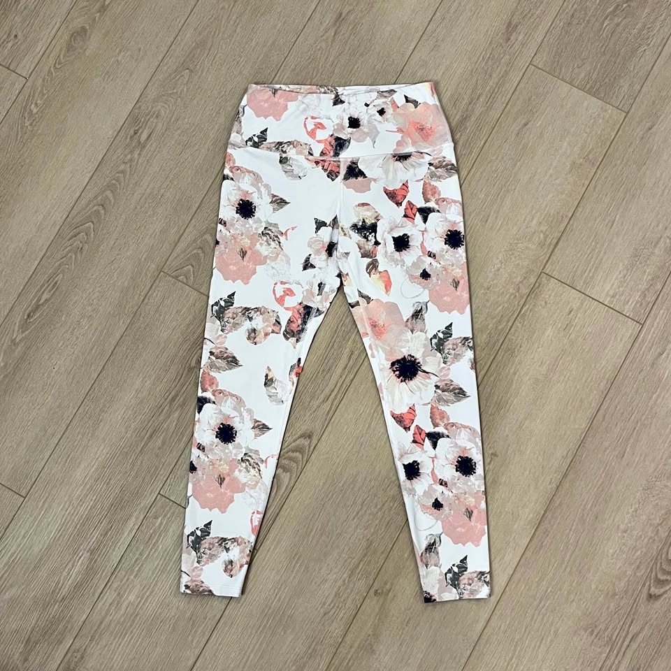Apana Floral Ankle Crop Leggings - Size S