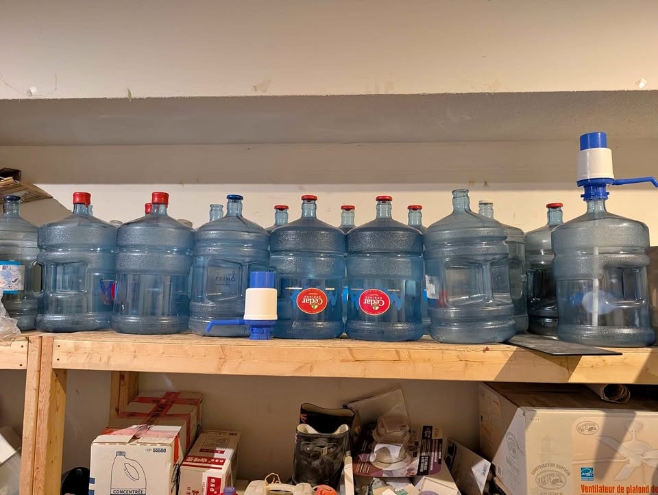 18L (5 Gallon) Water Jugs – DIY / Garden Use (Bulk Lot)