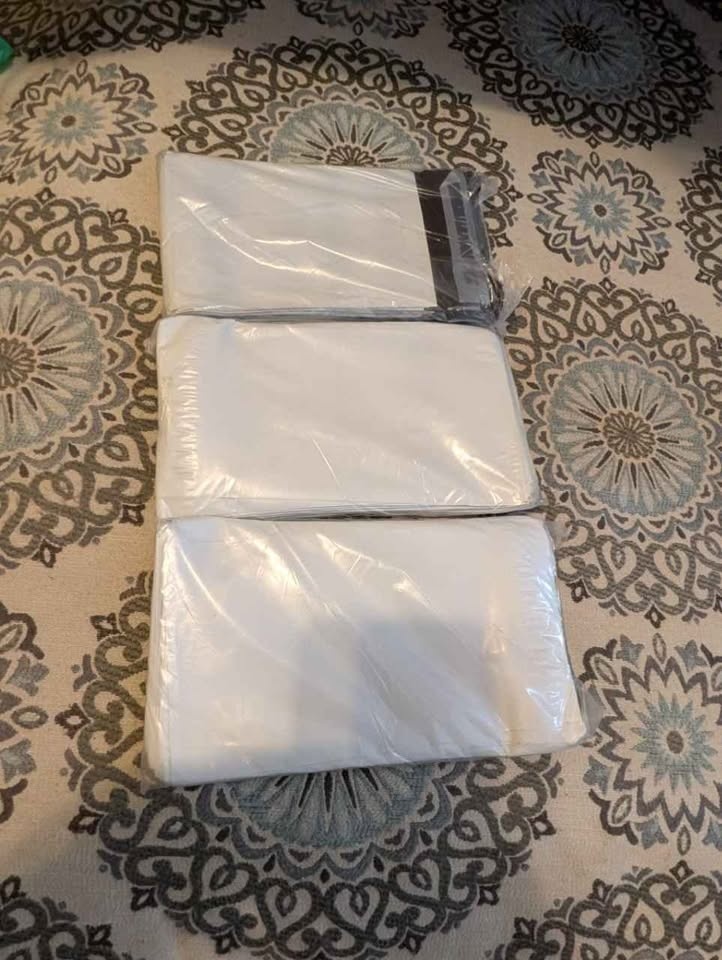 100pk | 4x7 White Poly Mailers - Self-Seal Shipping Bags - photo 5