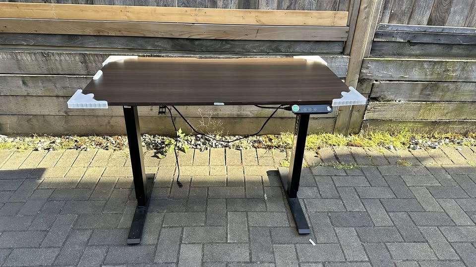 Motion Grey Electric Standing Desk