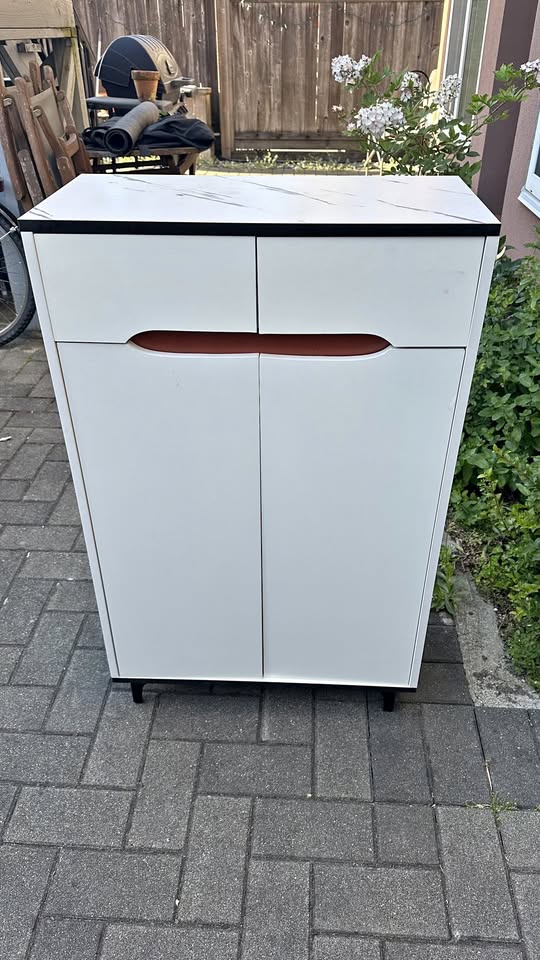 White Storage Cabinet