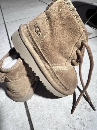 UGG Toddler Boots - Brown Suede - photo 4