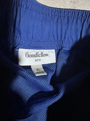 XL Men's Navy Swim Shorts by Goodfellow