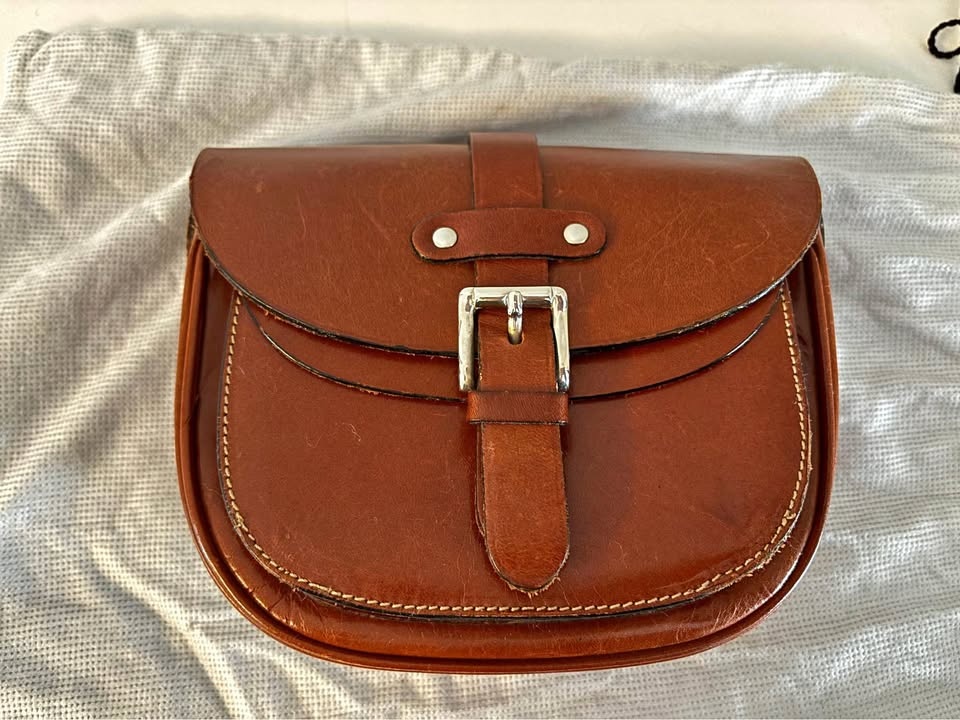 Genuine Leather Crossbody Bag