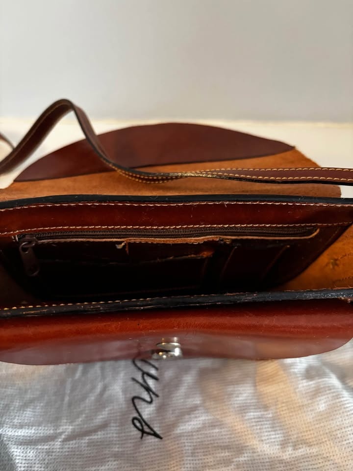Genuine Leather Crossbody Bag - photo 3