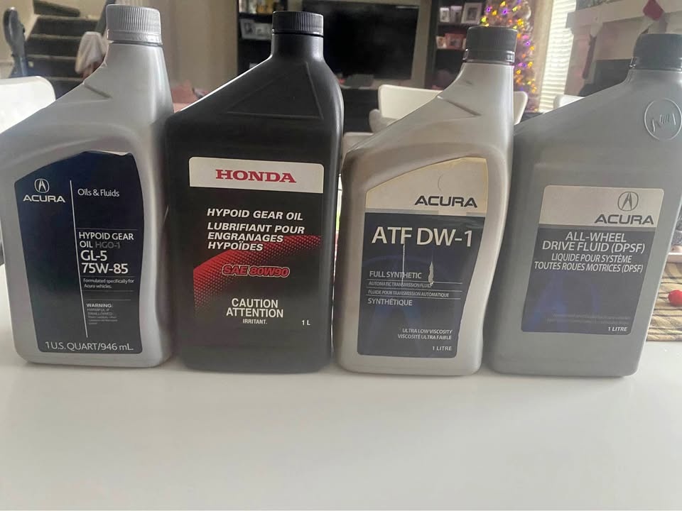 Honda/Acura Maintenance Fluids