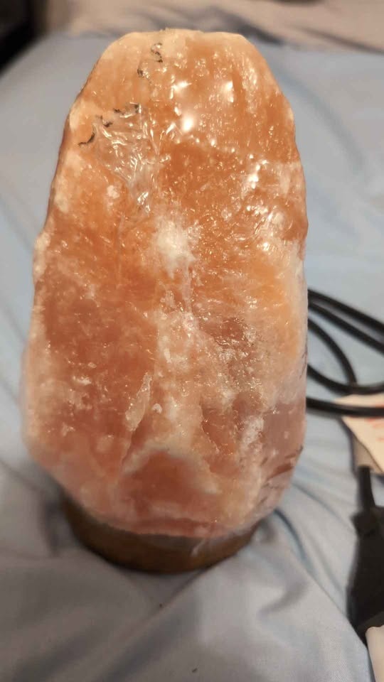 Himalayan Salt Lamp – Natural Glow (Adapter Needed) - photo 2
