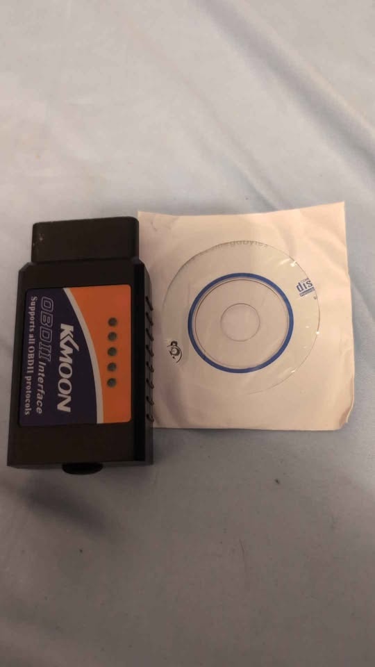 KMOON OBD2 Bluetooth Car Scanner + Software CD - photo 2