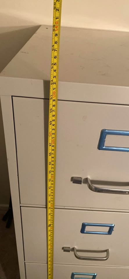 4 Drawer Metal Filing Cabinet - photo 2