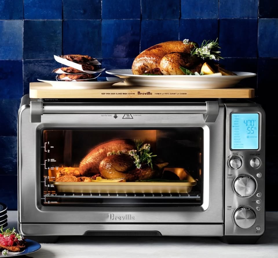 Orig $399.95 BREVILLE SMART TOASTER OVEN AIR FRYER PRO - photo 2