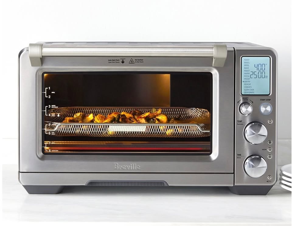 Orig $399.95 BREVILLE SMART TOASTER OVEN AIR FRYER PRO - photo 3