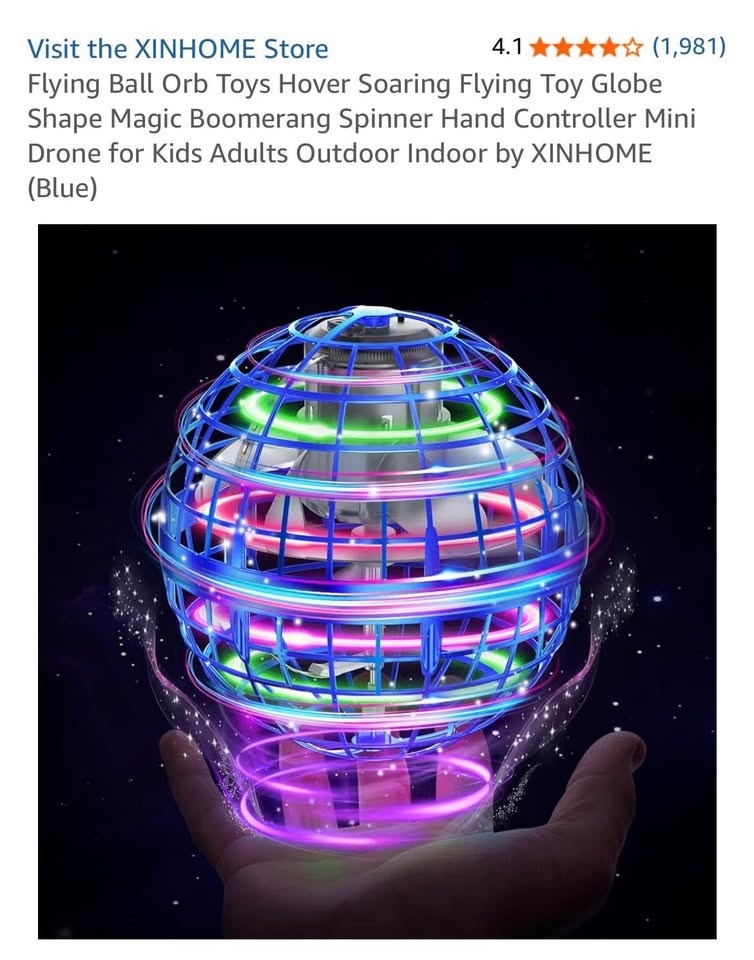Flying Hover Ball Toy – New Open Box - photo 3