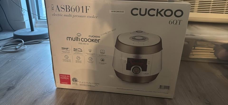 CUCKOO Pressure Rice Cooker – Made in Korea - photo 4
