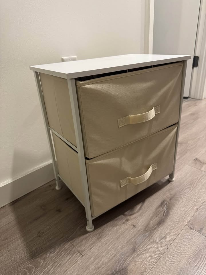 5 Fabric Storage Organizers & 2 Fabric Nightstands - photo 4