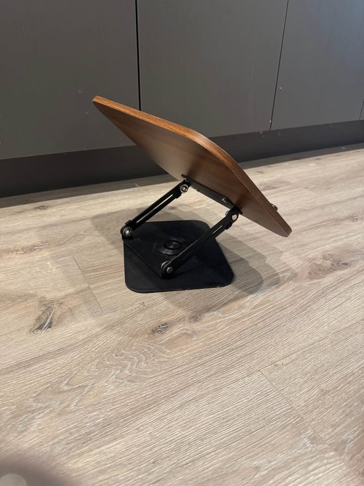 Adjustable Laptop or Book Stand with Wood Top - photo 2