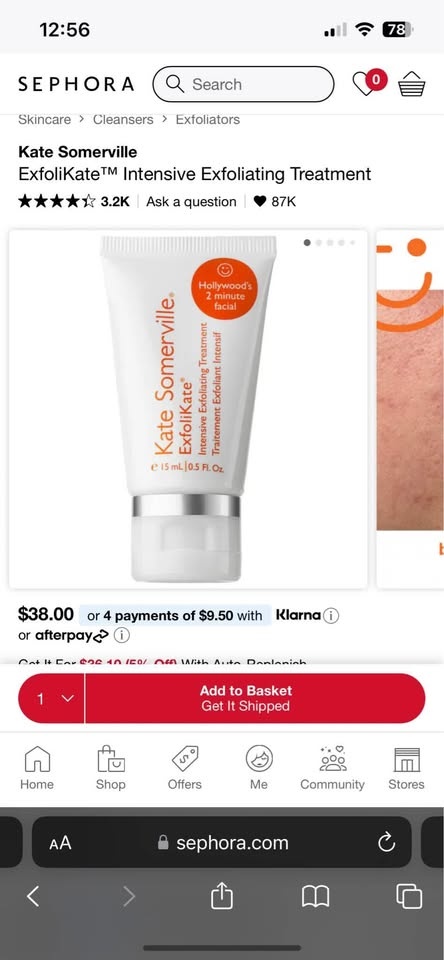 Kate Somerville ExfoliKate Intensive Exfoliating Treatment - photo 2