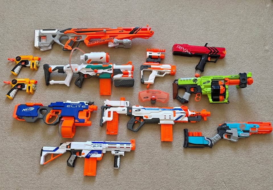 Nerf Gun Lot