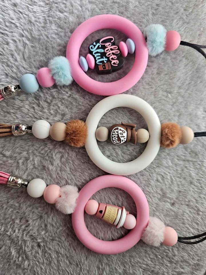 New custom rearview mirror car charms!