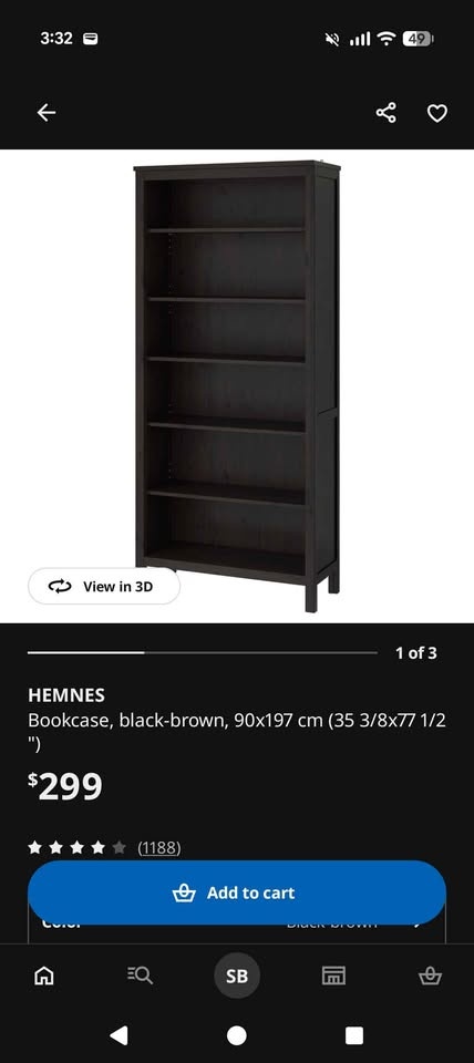 Ikea Hemnes Bookshelf - photo 2