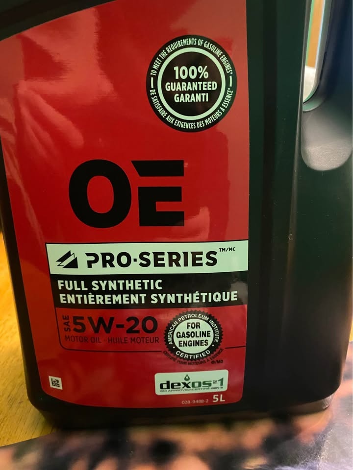 FREE DELIVERY: OE Full Synthetic 5W-20 Motor Oil (HRM) - photo 2