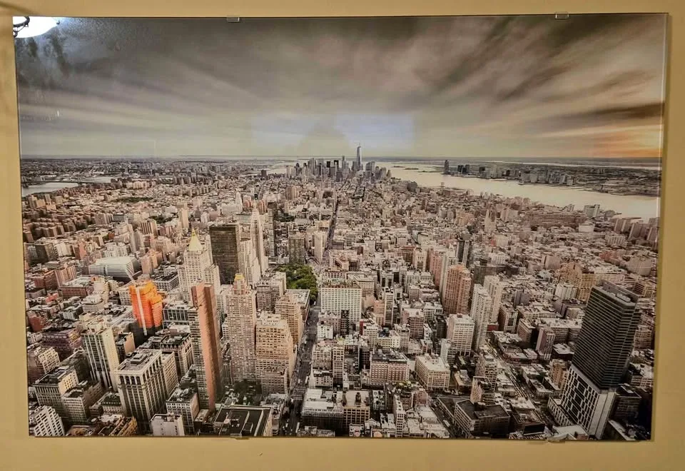 New York City Landscape Glass Wall Art! thumbnail