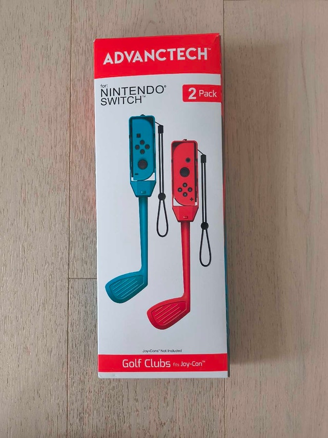 AdvancTech Nintendo Switch Golf Clubs