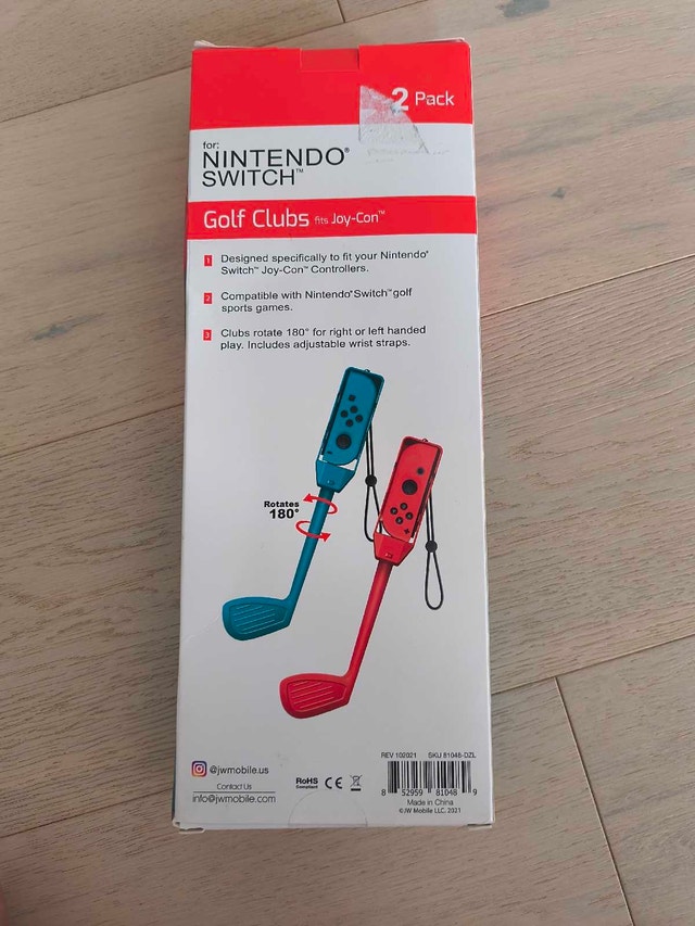 AdvancTech Nintendo Switch Golf Clubs - photo 2