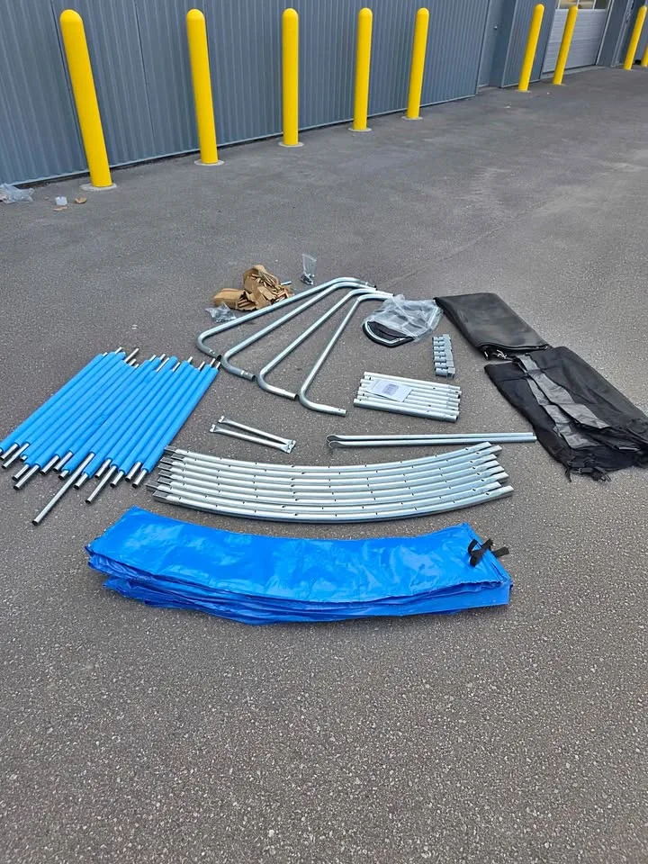 SENCHO Trampoline - 12' Round, New (Missing Connector) thumbnail