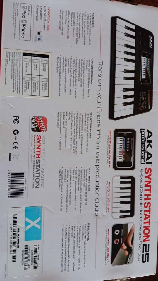 AKAI Synthstation 25 MIDI Controller in Box - photo 3