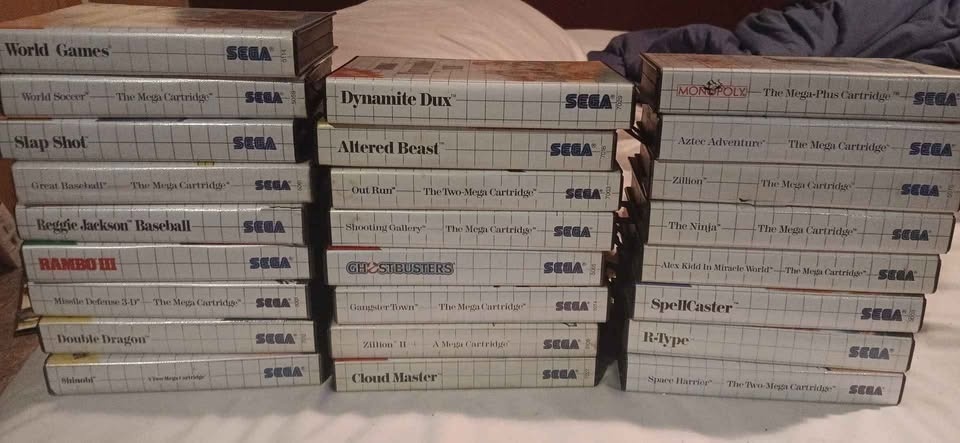 Sega Master System Video Games