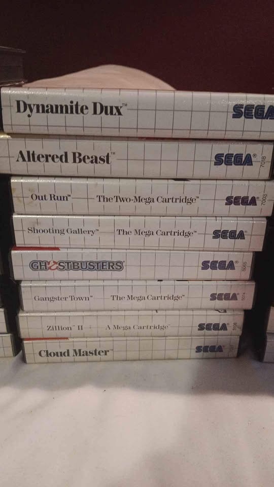 Sega Master System Video Games - photo 3