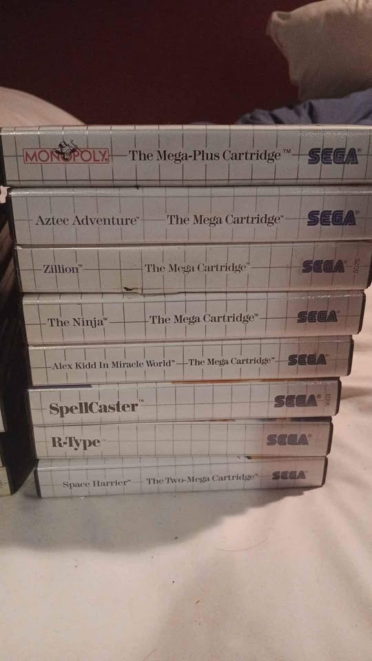 Sega Master System Video Games - photo 4