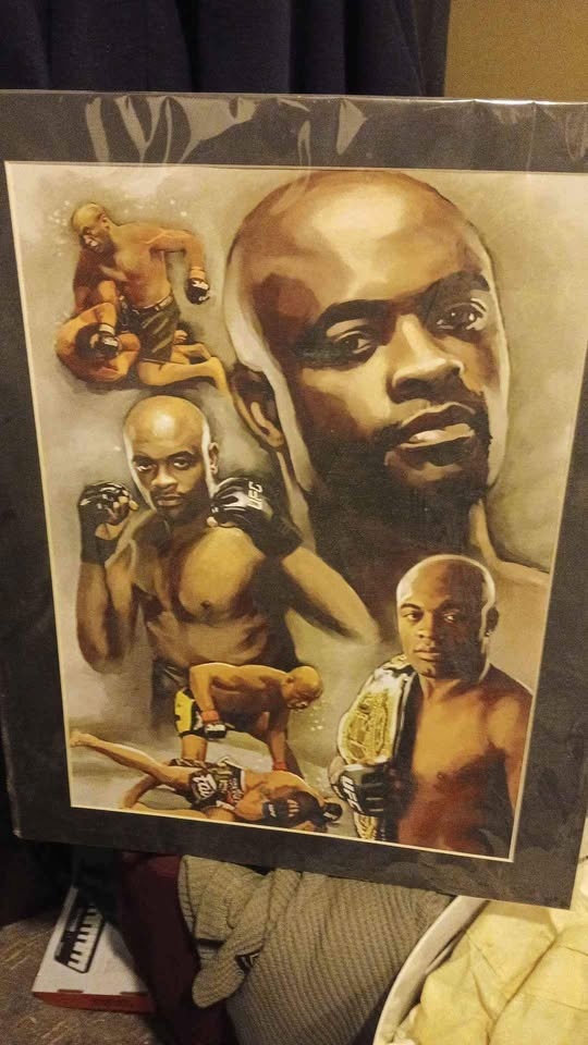Anderson Silva UFC Picture Art