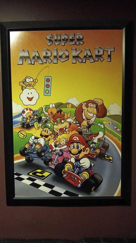 Super Mario Kart Wall Art - Nintendo Video Games