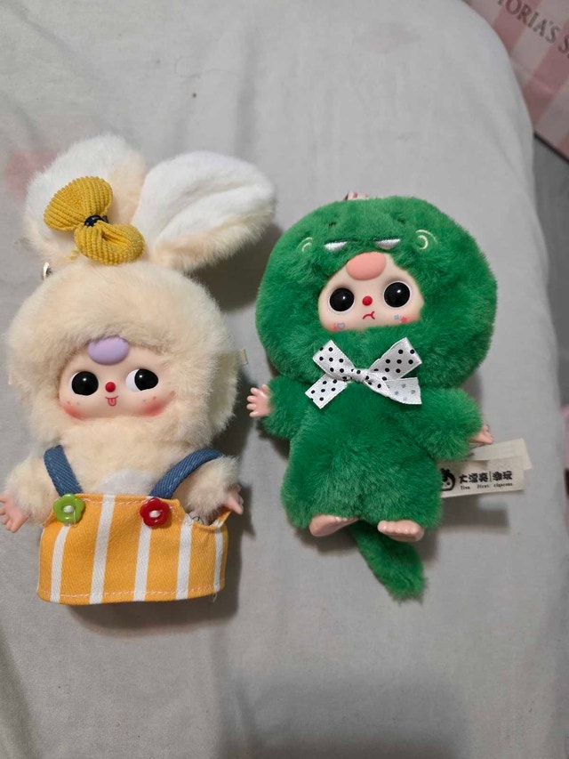 Baby three Plushies and miniso figure for sale - photo 3
