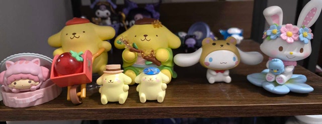 Baby three Plushies and miniso figure for sale - photo 5